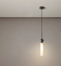 Marble Pendant Lights and chandelier sleek marble line pendant lamp