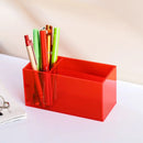 Transparent Color Acrylic Pen Holder desk organizer