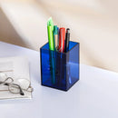 Transparent Color Acrylic Pen Holder desk organizer