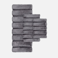 Tufted Pearl Channel Rug-Letifly Lights and Decor