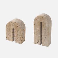 U Tower Stone Book Stand Holder