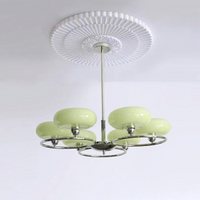 Vetiver Glass Chandelier
