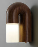 Vintage Ash Wood Wall Lamp-Letifly Lights and Decor