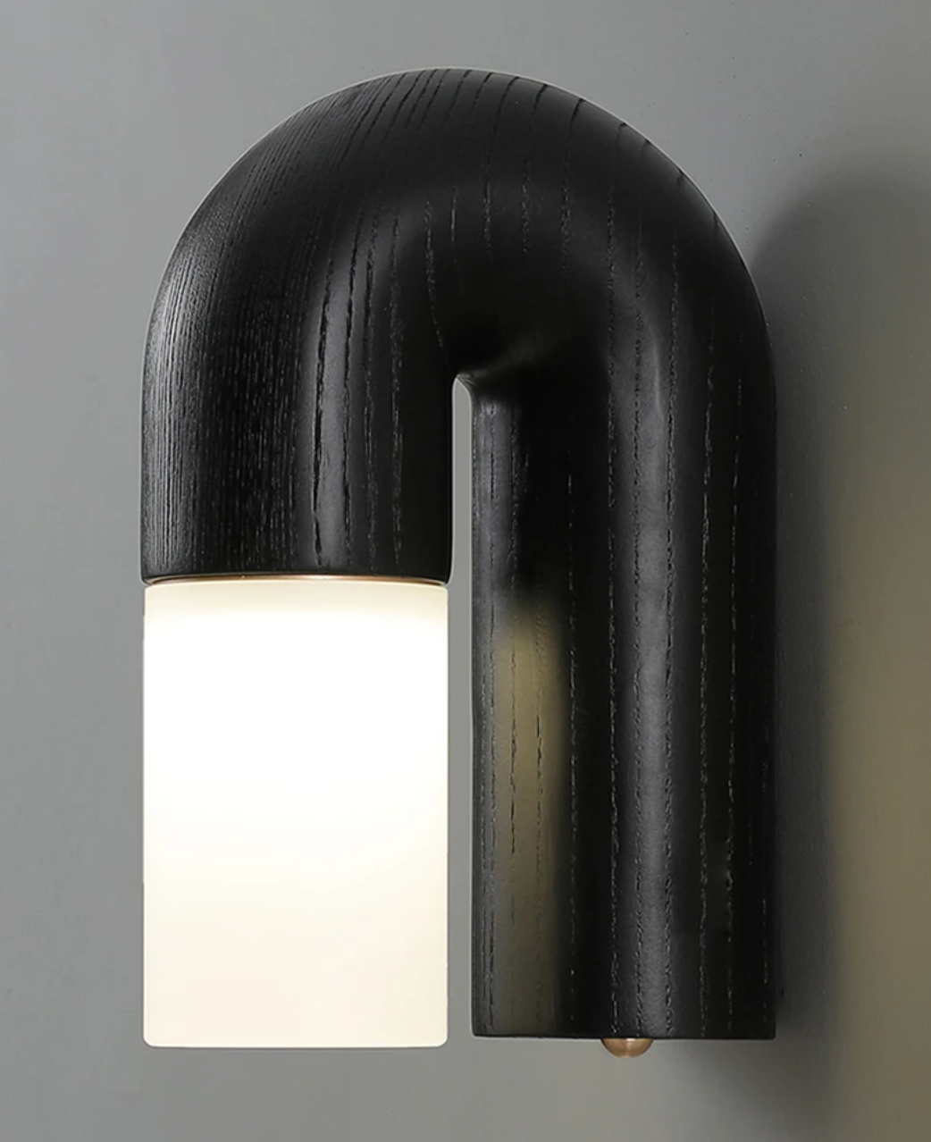 Vintage Ash Wood Wall Lamp-Letifly Lights and Decor