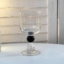 Vintage Clear Wine Glass