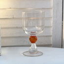Vintage Clear Wine Glass