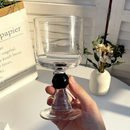 Vintage Clear Wine Glass