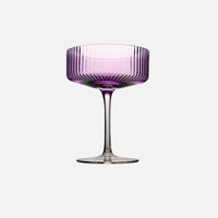 Violet Crystal Glasses