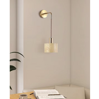 Walden Brass Wall Lamp-Letifly Lights and Decor
