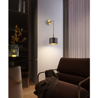 Walden Brass Wall Lamp-Letifly Lights and Decor