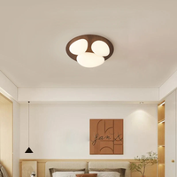 LED Wood Ceiling Lamp
