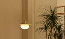 Retro Plate Minimalist LED Pendant Lights Modern Aesthetic Pendant Light Fixtures