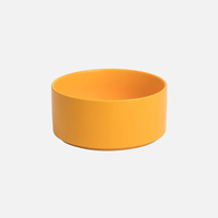 pet feeding bowl ceramic bowls with elevated wooden stand large capacity