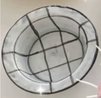 Yogurt Grid Ceramic Bowls-Letifly Lights and Decor