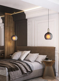 Glass Ball Hanging Lamp