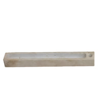 travertine stone incense stick holder