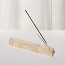 travertine stone incense stick holder