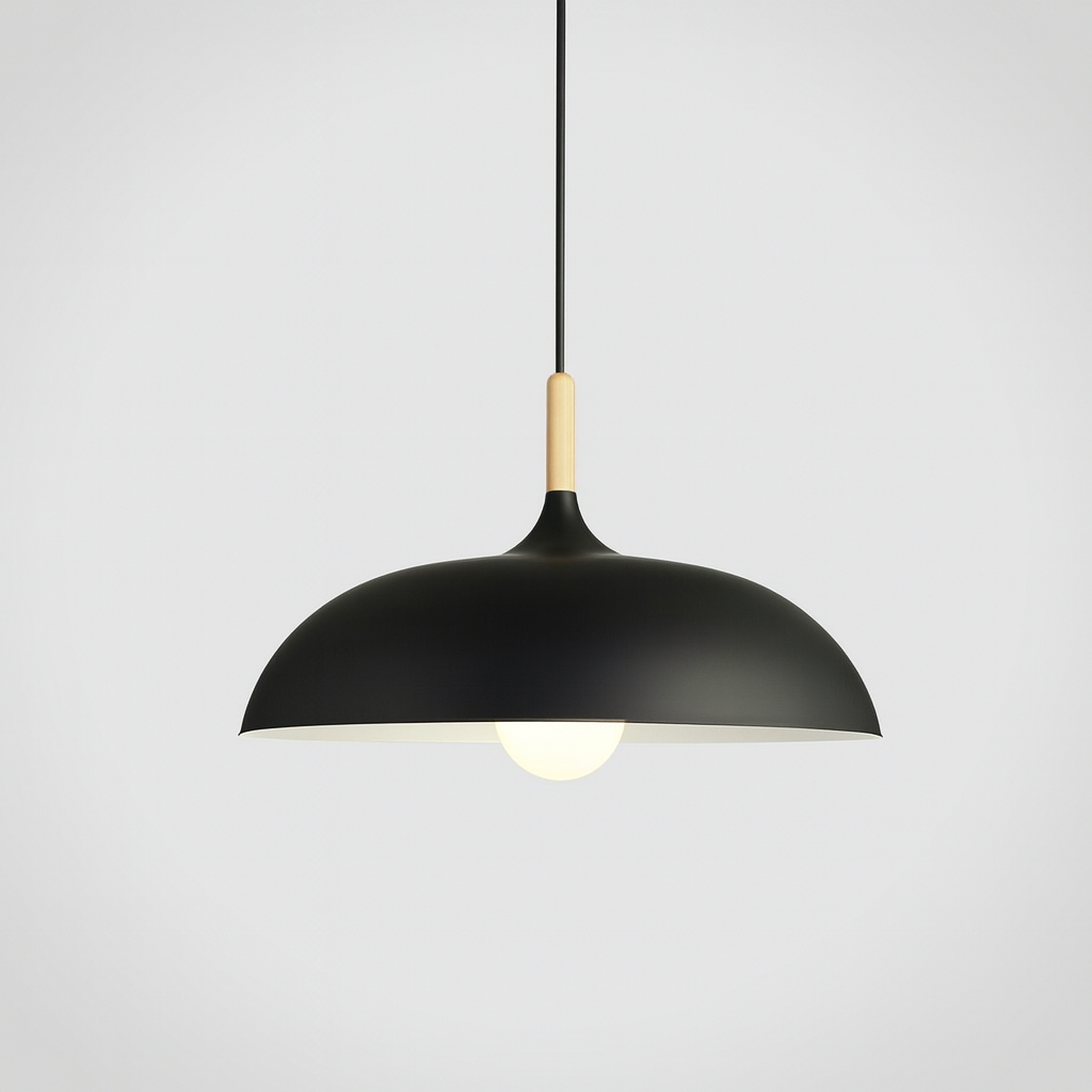 Soft Pastel Palette Pendant Lights in Metal & Wood - Final Sale-Letifly Lights and Decor