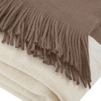 Stockholm Color Block Faux Cashmere Throw-Letifly Lights and Decor