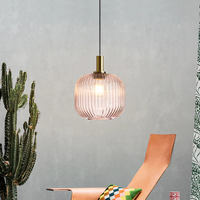 Gema Ripple Glass Pendant Light-Letifly Lights and Decor