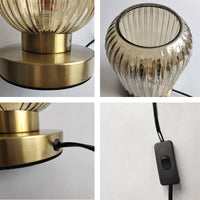 Gema Ripple Glass Table Lamp