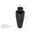 Ghost Black Matte Cocktail Shaker Set