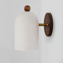 Plume Walnut Wall Light-Letifly Lights and Decor