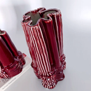 Ripple Glazed Ceramic Abstract Vase-Letifly Lights and Decor