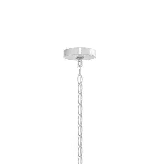 Abbot Glass Drum Shade Chandelier-Letifly Lights and Decor