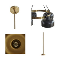 Abbott Metal Shade Chandelier-Letifly Lights and Decor