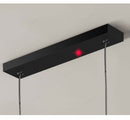 brass shadeless adjustable cable length LED hanging light