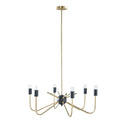 Alexis Metal Chandelier-Letifly Lights and Decor