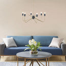 Alexis Metal Chandelier-Letifly Lights and Decor