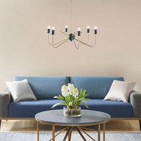 Alexis Metal Chandelier-Letifly Lights and Decor