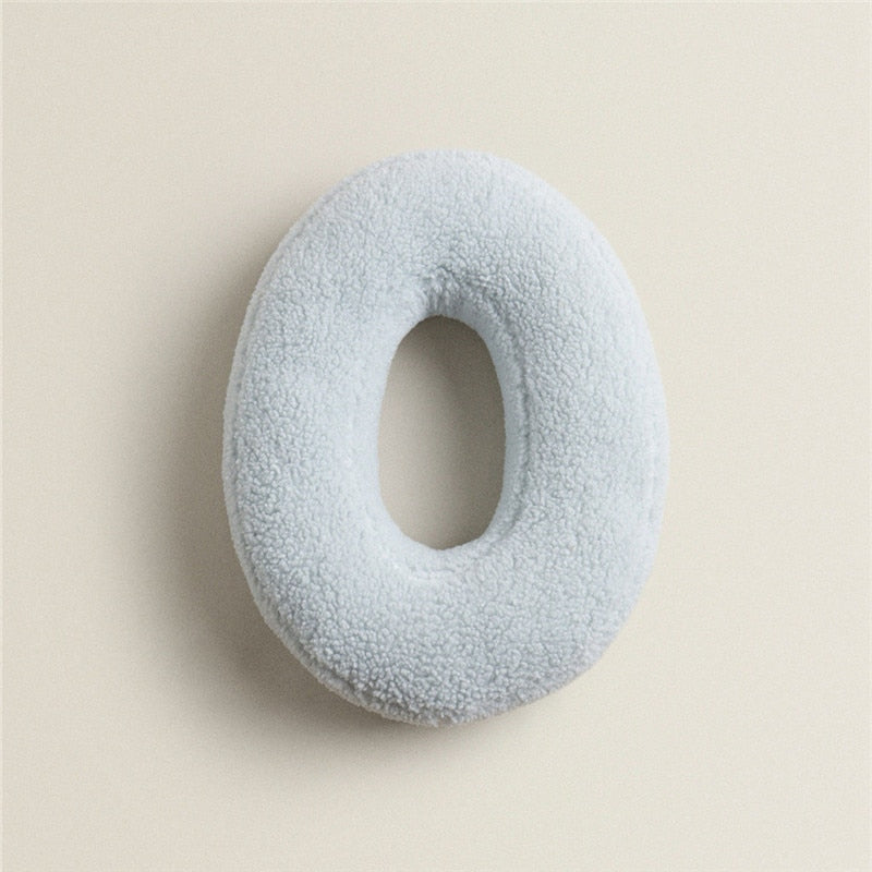 Alphabet Letter Fleece Pillows-Letifly Lights and Decor