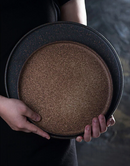 Amazona Ceramic Flat Plates-Letifly Lights and Decor