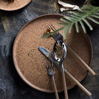 Amazona Ceramic Flat Plates-Letifly Lights and Decor
