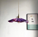 Amethyst Flower Retro Glass Pendant Light-Letifly Lights and Decor