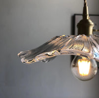 Amethyst Flower Retro Glass Pendant Light-Letifly Lights and Decor