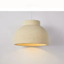 Light Yellow Japanese Wabi Sabi Chandelier LED Pendant Lamp