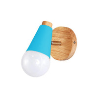 blue Cone Wall Sconce lamp