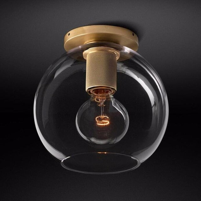 Armed Retro Brass Series - Ceiling Light-Letifly Lights and Decor