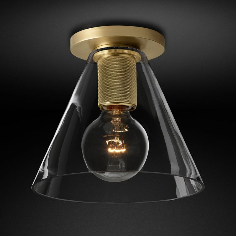 Armed Retro Brass Series - Ceiling Light-Letifly Lights and Decor