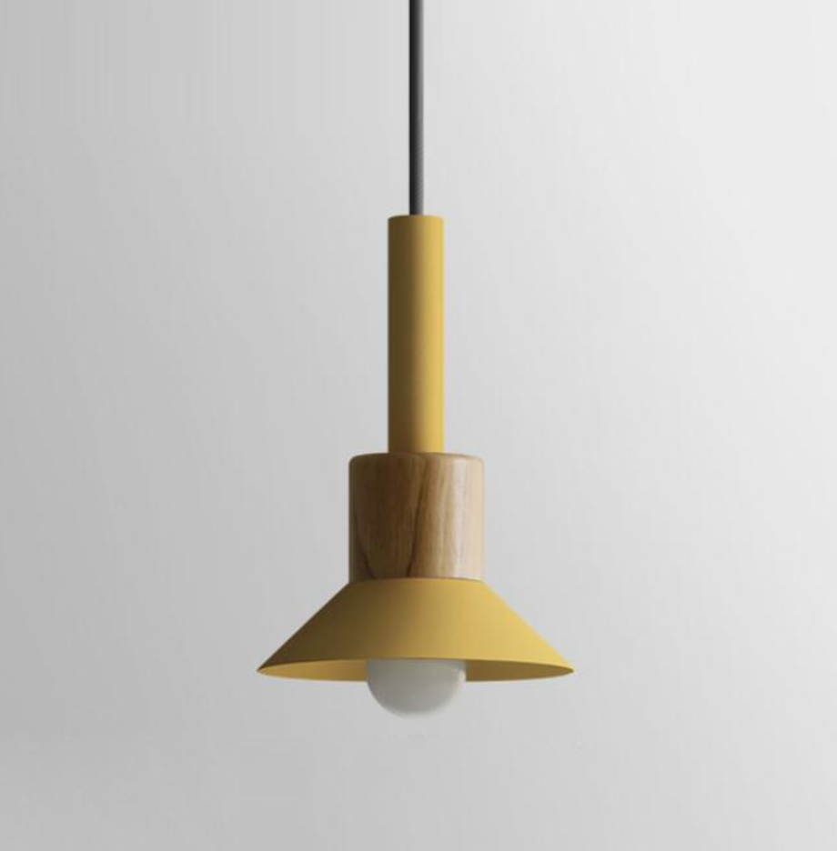 Astrid Metal & Wood Pendant Lights-Letifly Lights and Decor