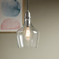 Auburn Glass Bell Pendant-Letifly Lights and Decor