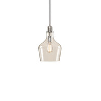 Auburn Glass Bell Pendant-Letifly Lights and Decor