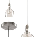 Auburn Glass Bell Pendant-Letifly Lights and Decor