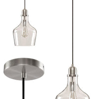Auburn Glass Bell Pendant-Letifly Lights and Decor