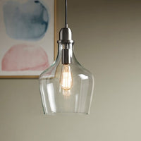 Auburn Glass Bell Pendant-Letifly Lights and Decor