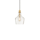 Auburn Glass Bell Pendant-Letifly Lights and Decor